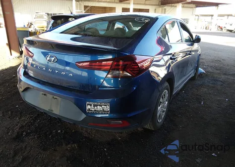 2019 Hyundai Elantra Se z USA, uszkodzony, nr VIN 5NPD74LF3KH456374